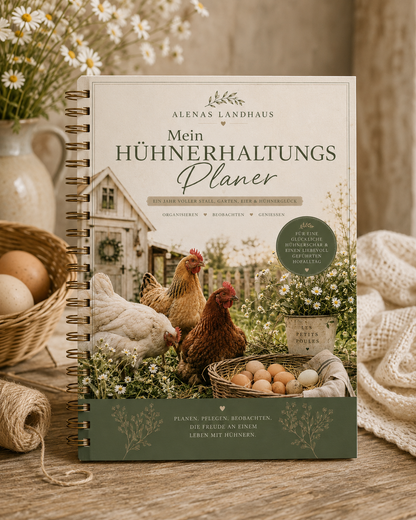 Mein Hühnerhaltungsplaner | Dein Jahresbegleiter für Stall, Hühner & Hofalltag