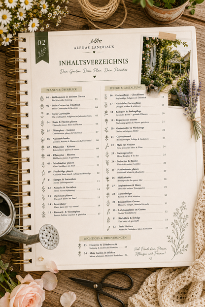 Mein Landhaus Pflanzplaner | Dein Garten. Dein Plan. Dein Paradies.