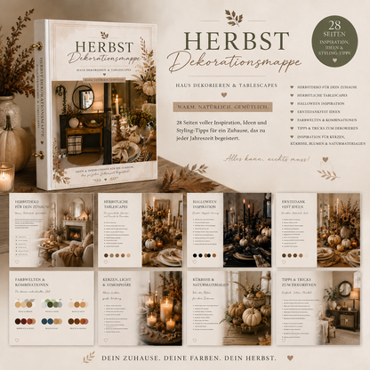 🍂 Herbst Deko Special | Haus dekorieren & wunderschöne Tablescapes gestalten