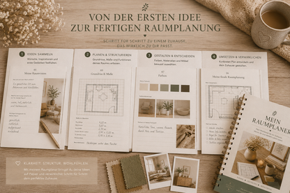 Mein Raumplaner | Dein Workbook für ein Zuhause, das zu dir passt