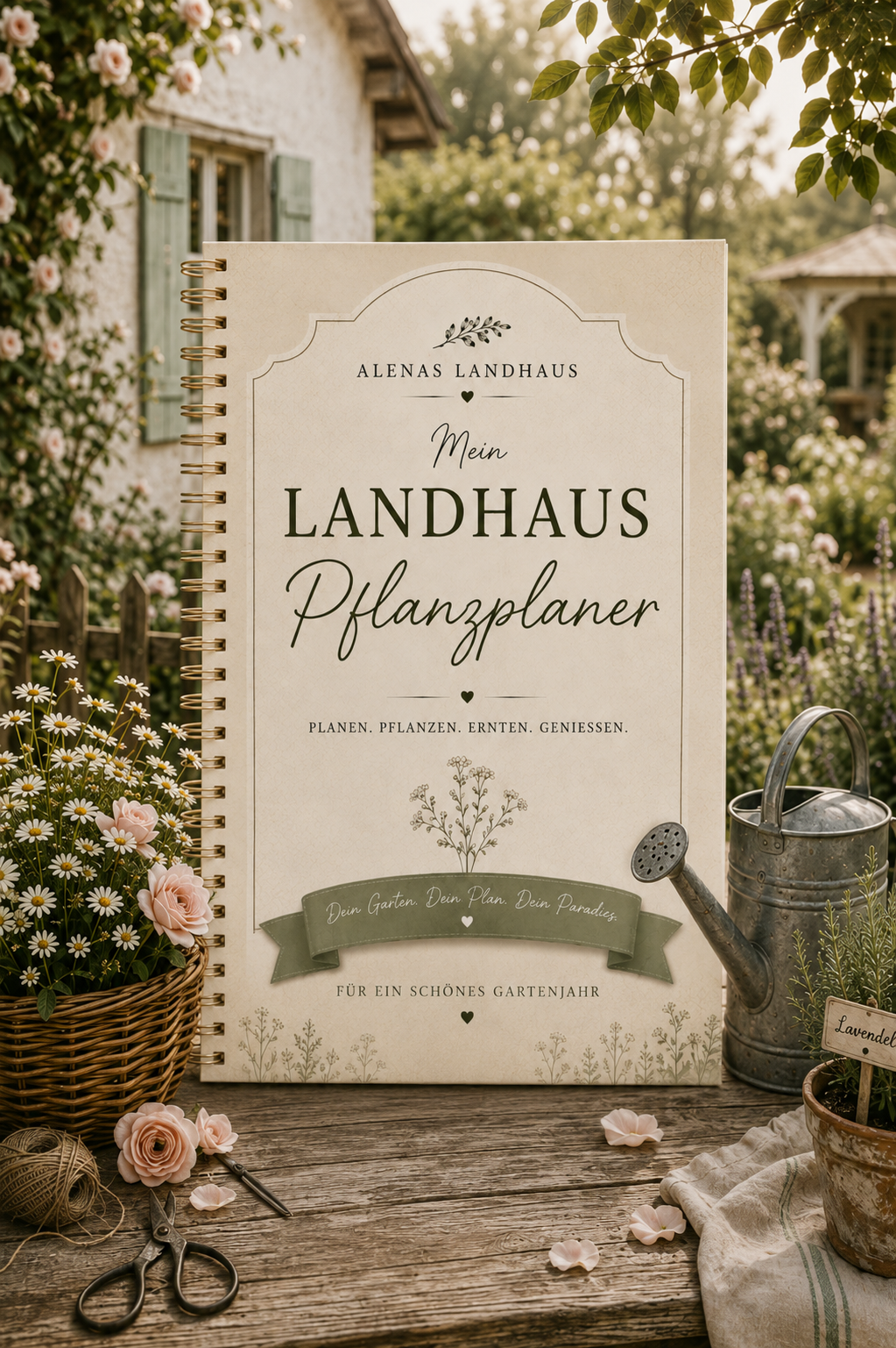 Mein Landhaus Pflanzplaner | Dein Garten. Dein Plan. Dein Paradies.