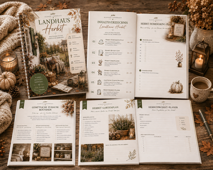 Mein Landhaus Herbstplaner | Für Garten, Zuhause & Herbstprojekte