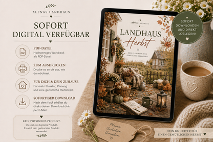 Mein Landhaus Herbstplaner | Für Garten, Zuhause & Herbstprojekte