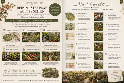 🌿 Alenas Landhaus Gartenfarm Masterplan | Wissen & Inspiration für deinen Traumgarten
