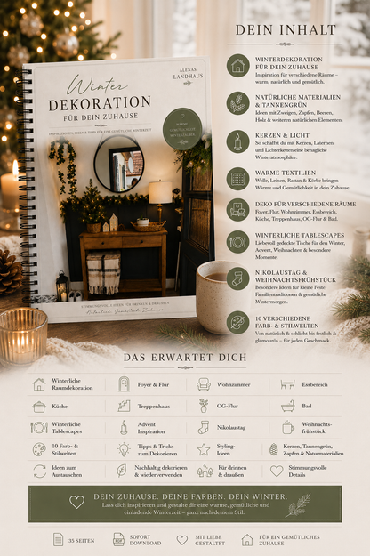 ❄️ Winter-Weihnachten Spezial | Winterlich dekorieren & wunderschöne Tablescapes gestalten